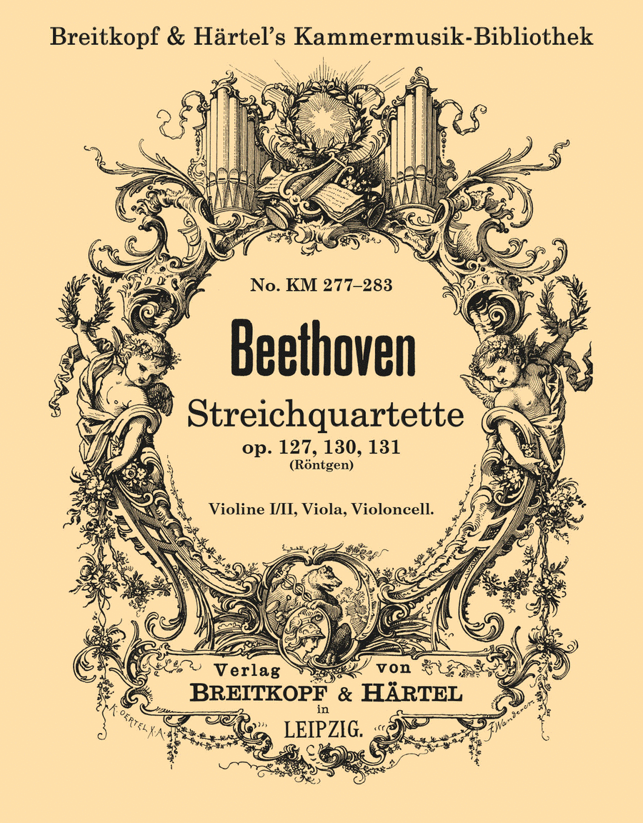 Complete String Quartets – Breitkopf Originals String Quartet scores gallery preview page 1