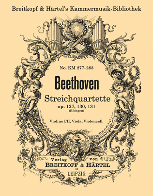 Book cover for Complete String Quartets - Breitkopf Originals