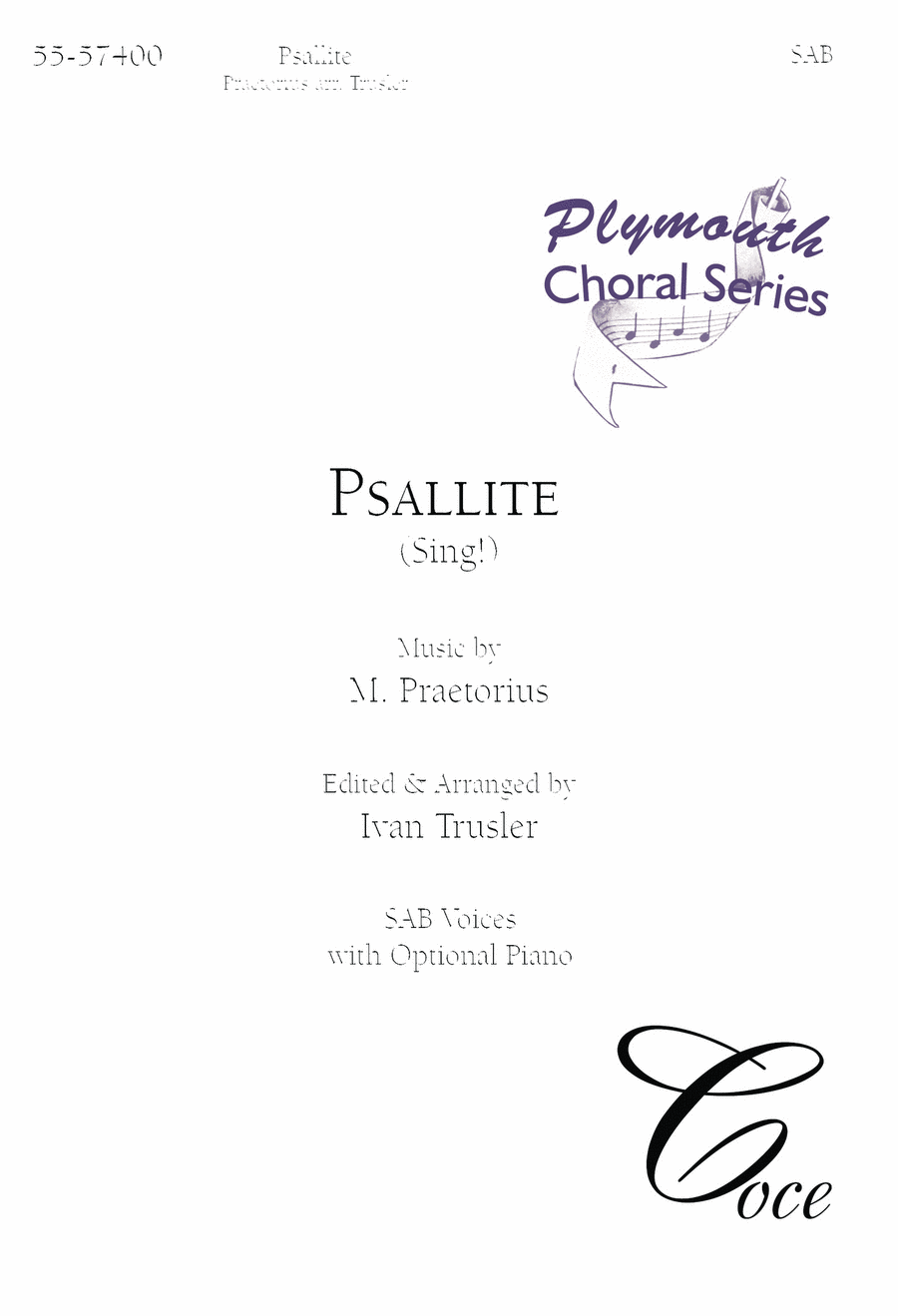 Psallite 3-Part scores gallery preview page 1