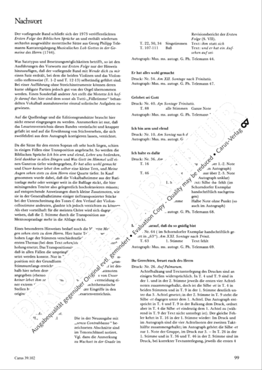 Biblische Spruche 2 Choir scores gallery preview page 102