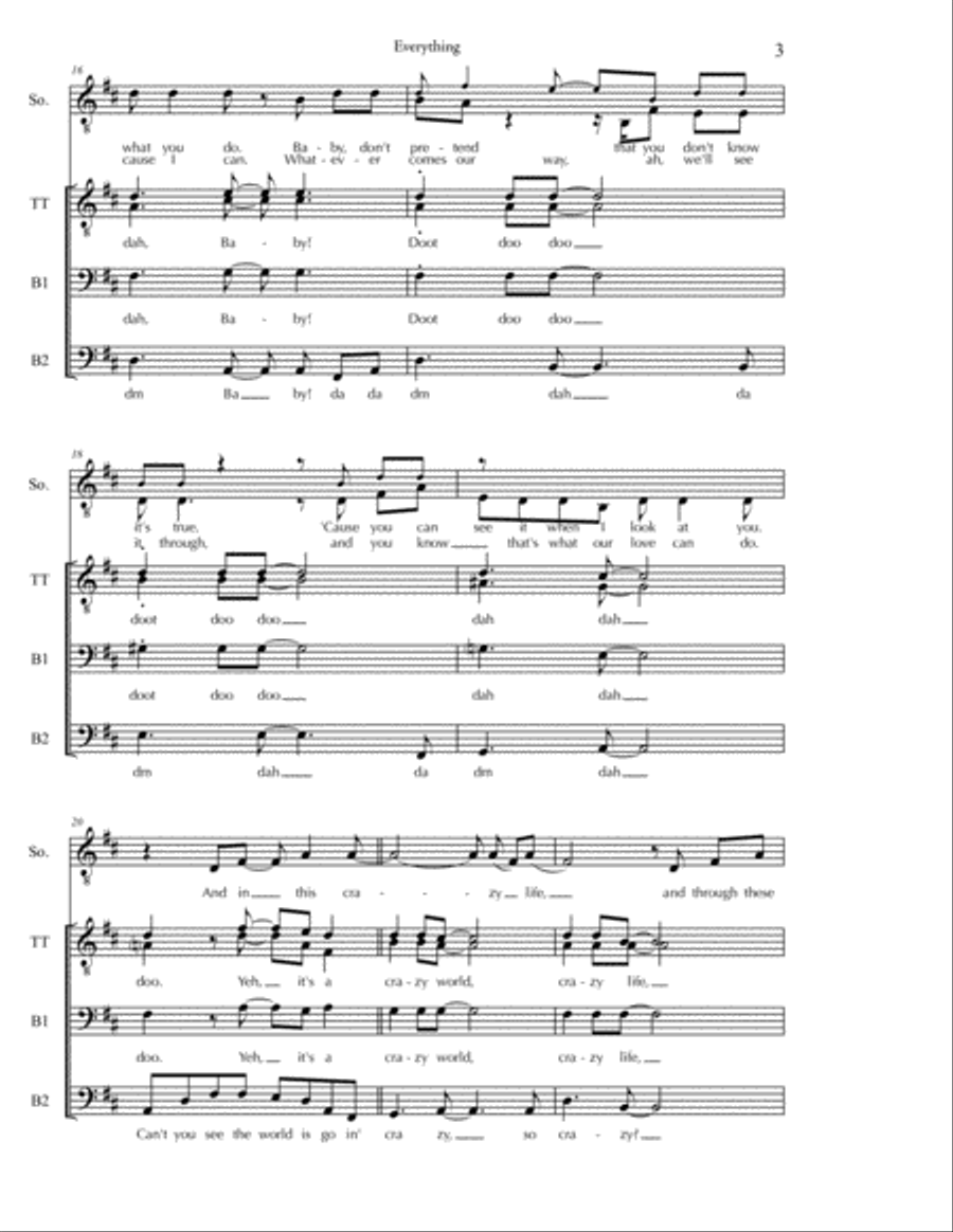 Everything Everything High Voice scores gallery preview page 3