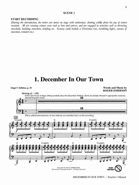 December in Our Town (A Multicultural Holiday Musical)
