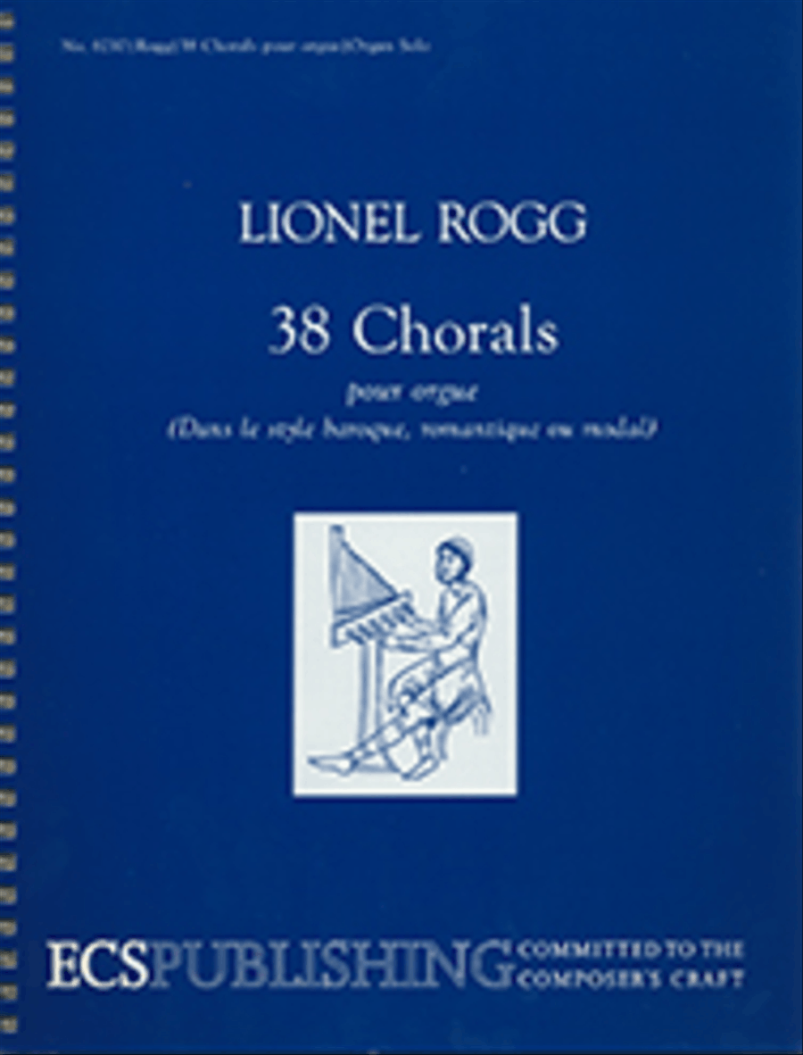 38 Chorals 38 Chorals Organ scores gallery preview page 1