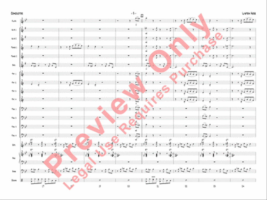 Listen Here Jazz Ensemble scores gallery preview page 6