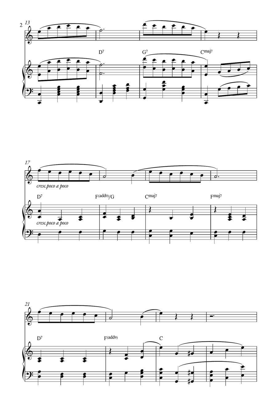 Mia & Sebastian's Theme Mia & Sebastian's Theme Flute scores gallery preview page 2
