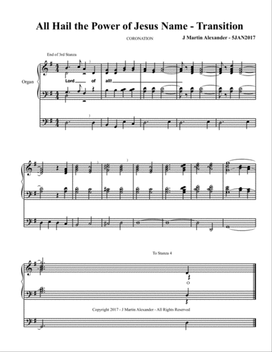 Hymn Introductions and Modulations - Book V Small Ensemble scores gallery preview page 4