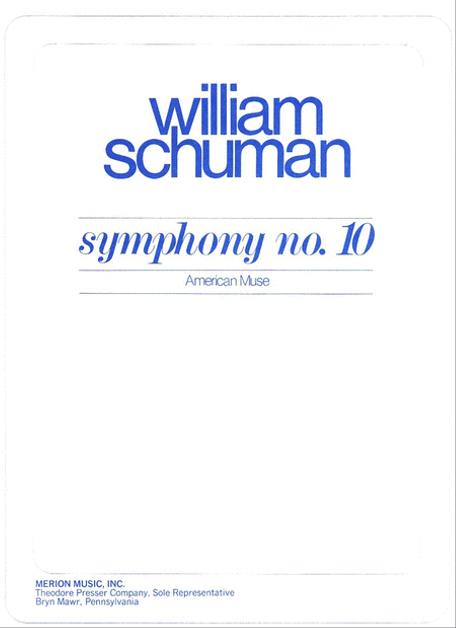 Symphony No. 10 Orchestra scores gallery preview page 1