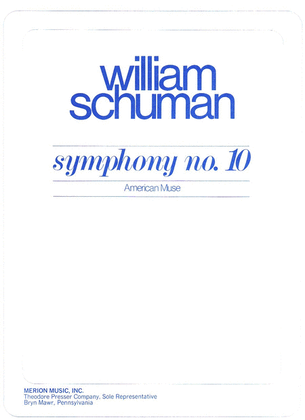 Book cover for Symphony No. 10