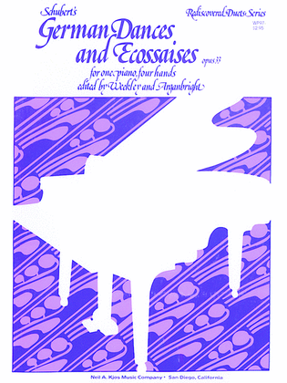 Book cover for Schubert's German Dances and Ecossaises