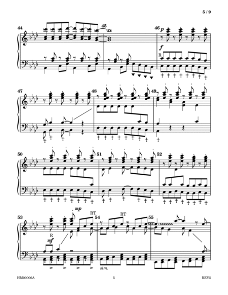 Ob-La-Di, Ob-La-Da Ob-La-Di, Ob-La-Da Handbell Choir scores gallery preview page 5