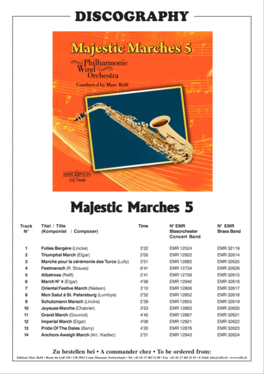 Festmarsch Brass Band scores gallery preview page 3