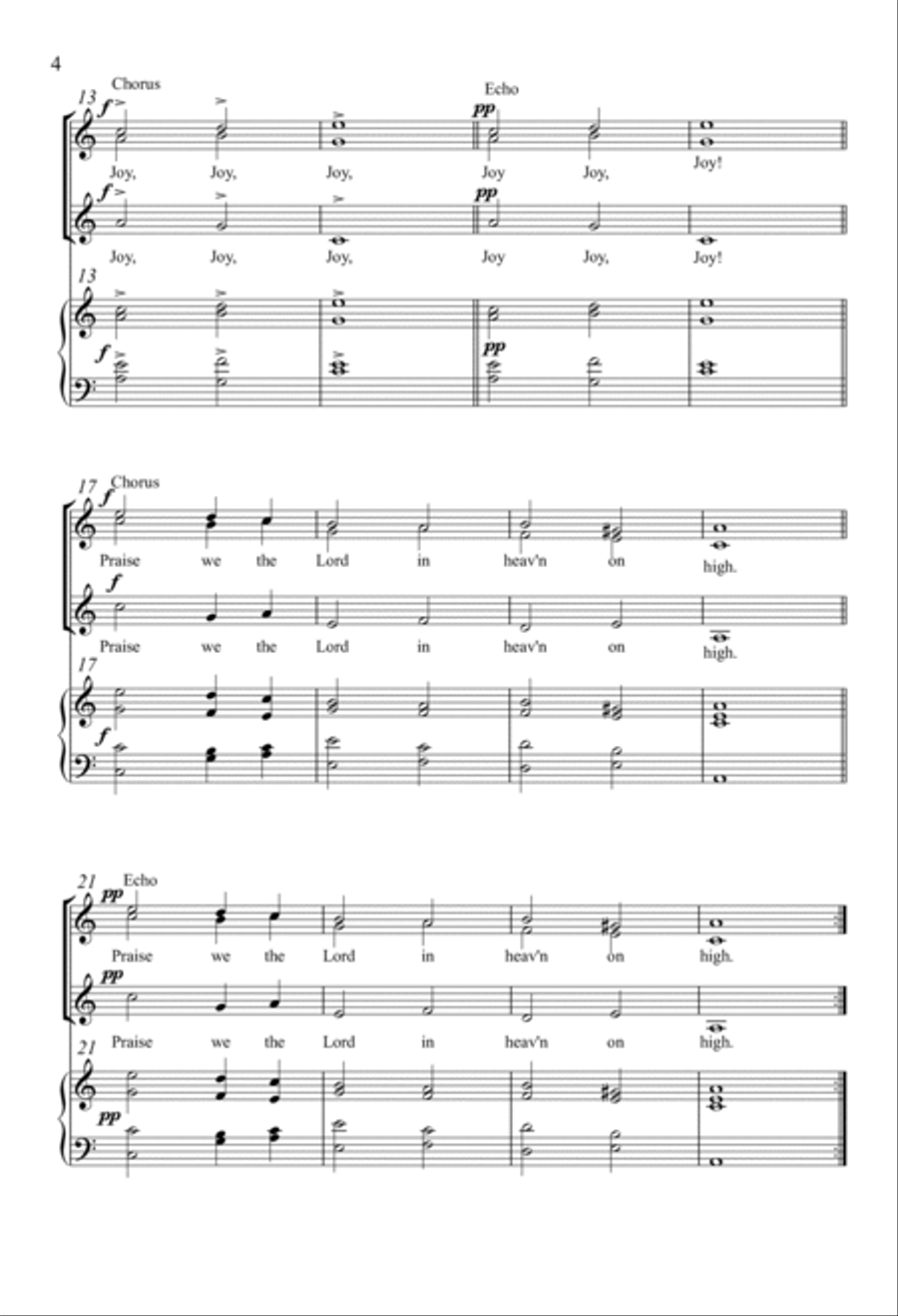 While By My Sheep SSA scores gallery preview page 2