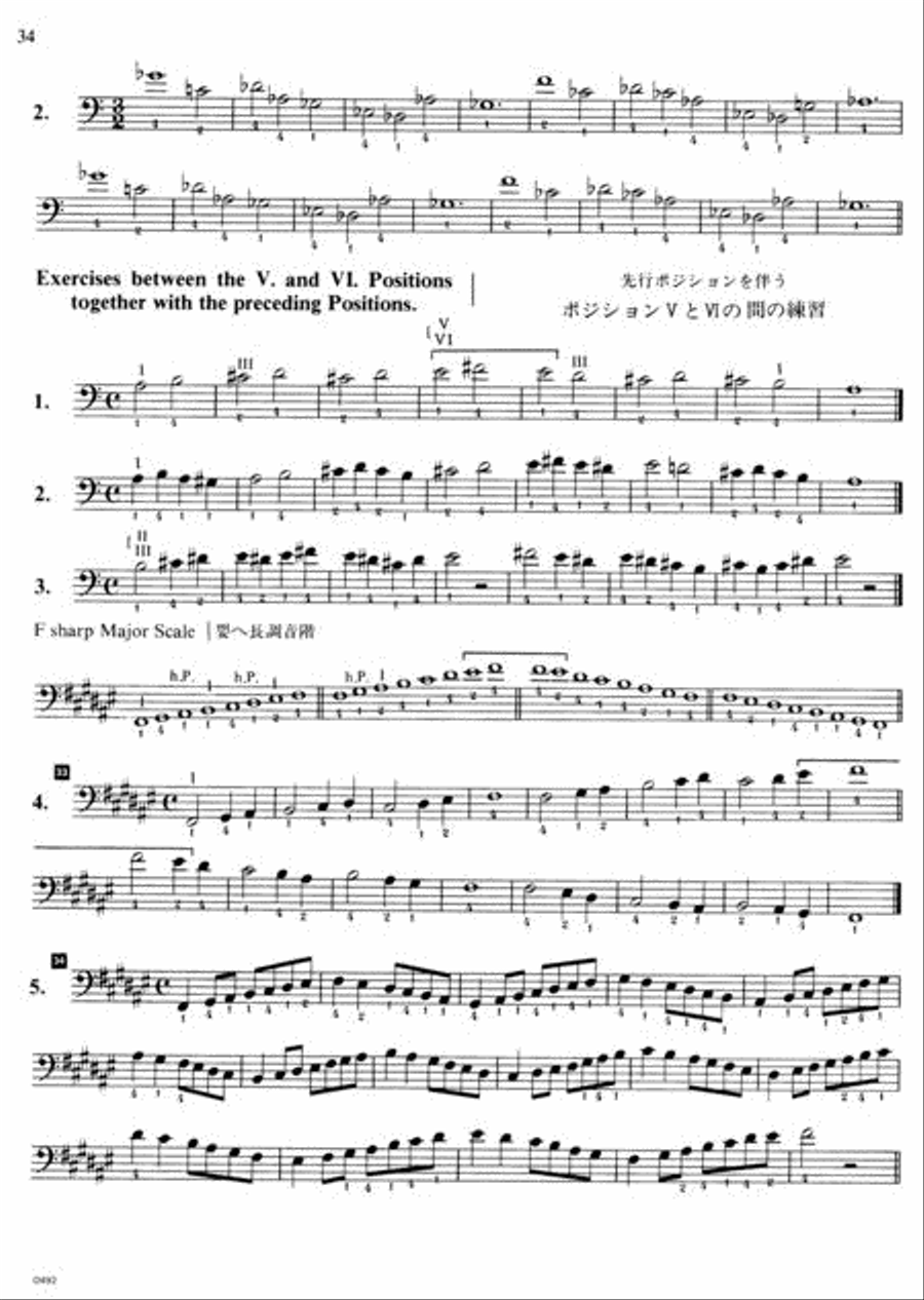 New Method for the Double Bass - Book I Double Bass scores gallery preview page 2