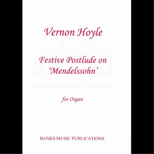 Book cover for Festive Postlude on Mendelssohn