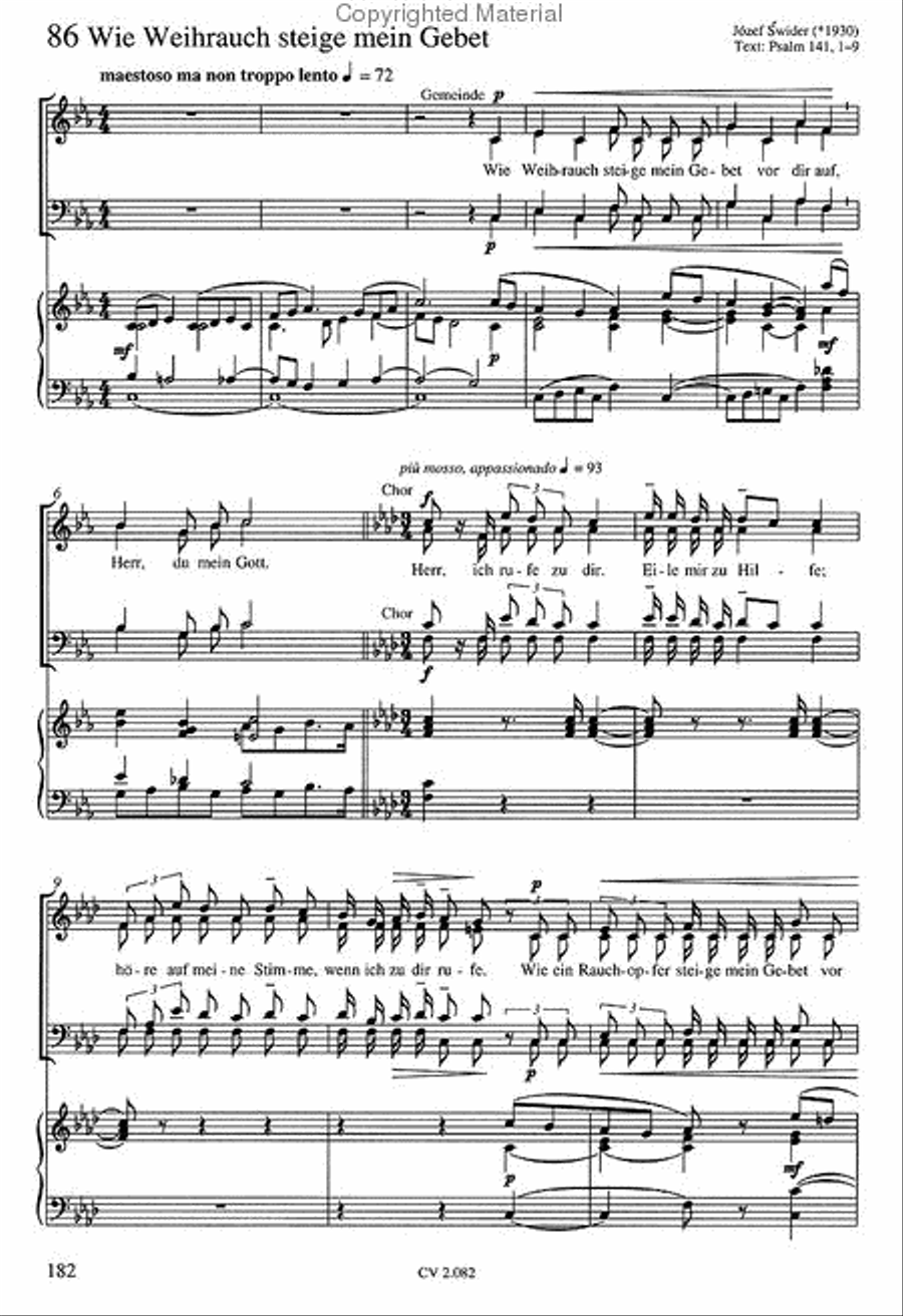 Chorbuch Advent Choir scores gallery preview page 9