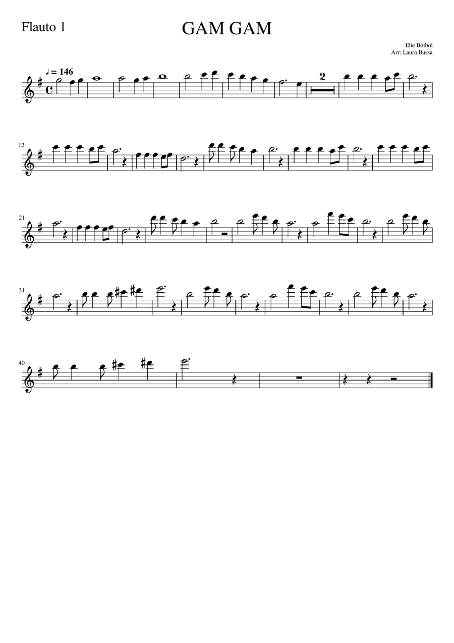Gam Gam Small Ensemble scores gallery preview page 5