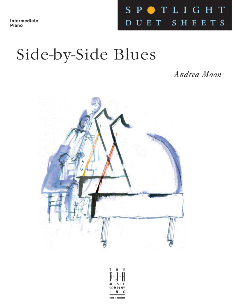Side-by-Side Blues Piano Solo scores gallery preview page 1