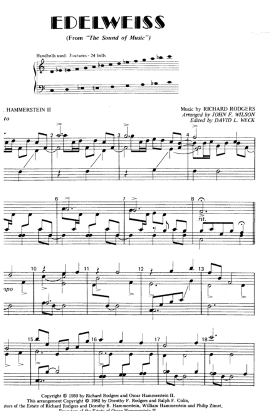 Edelweiss 3-Octaves scores gallery preview page 5