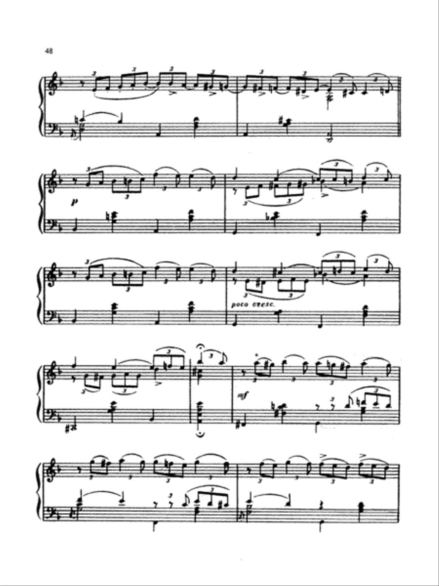 Tchaikovsky: The Seasons, Op. 37 Piano Solo scores gallery preview page 2