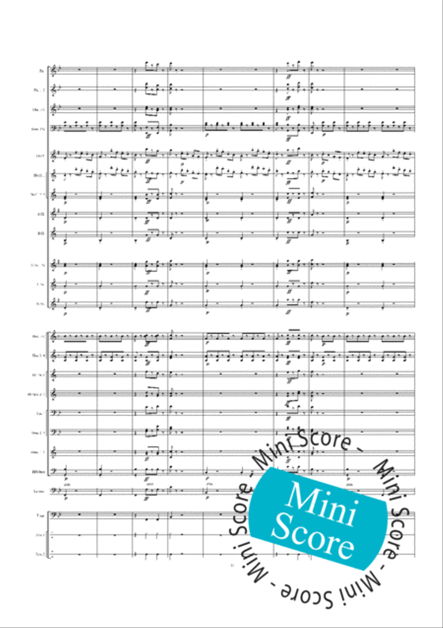Overture La Poupee de Nuremberg Concert Band scores gallery preview page 29