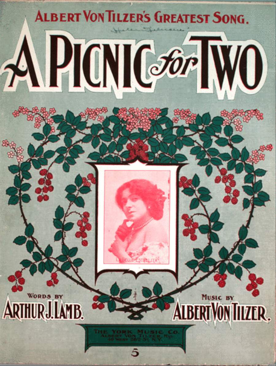 A Picnic for Two Voice scores gallery preview page 1
