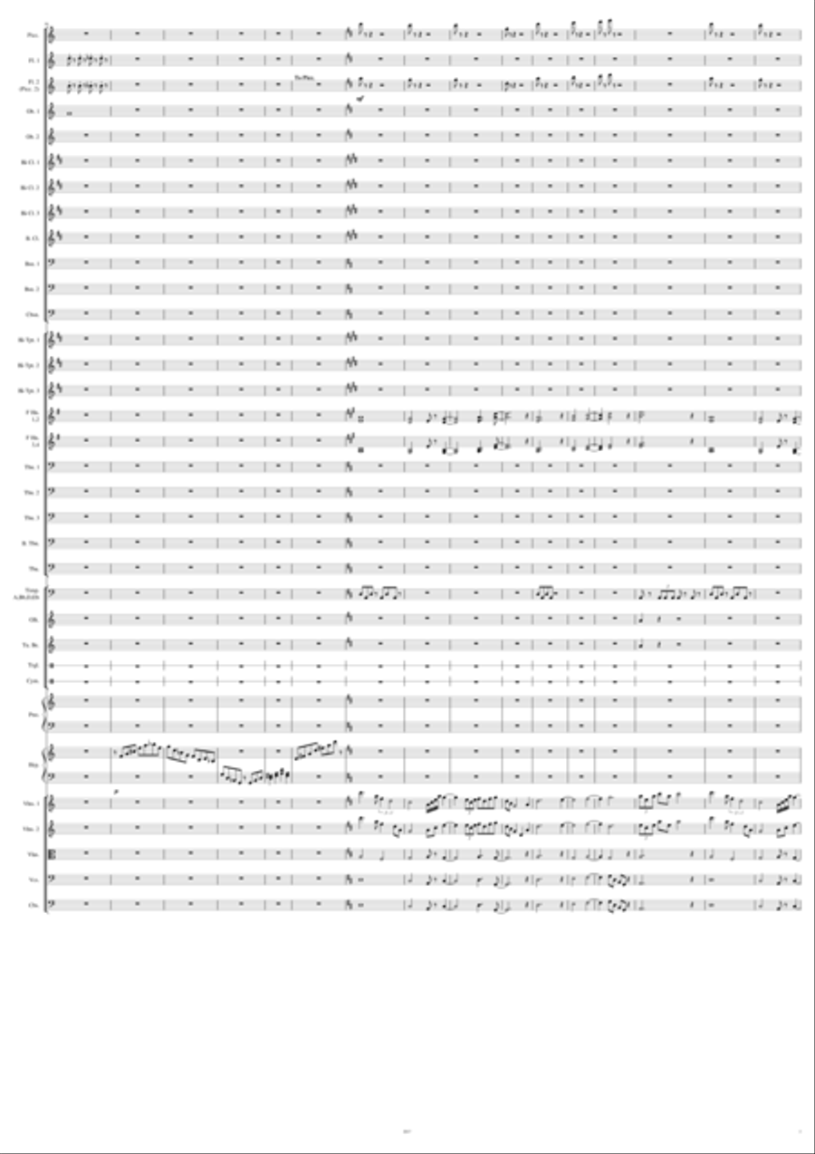 Fantastic Planet Full Orchestra scores gallery preview page 3