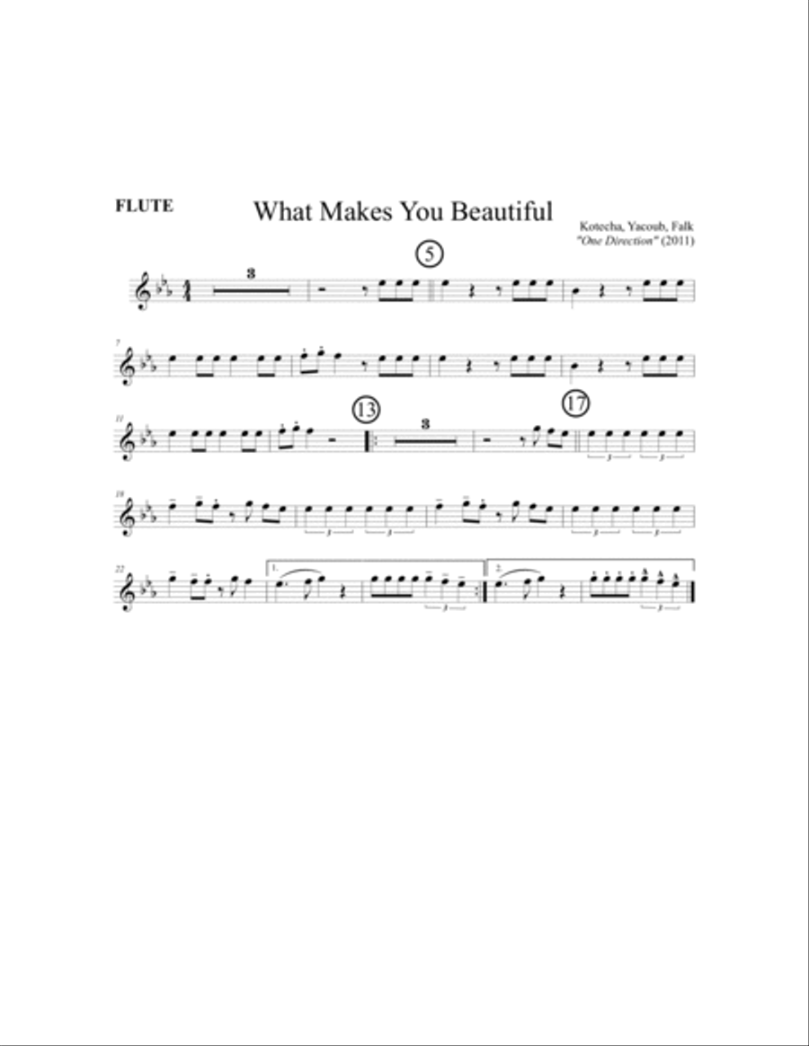 What Makes You Beautiful
