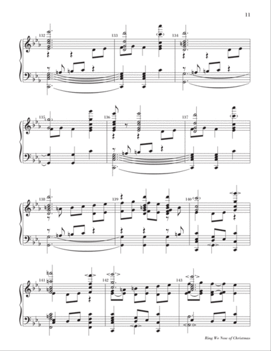 Ring We Now of Christmas Ring We Now of Christmas 5-Octaves scores gallery preview page 12