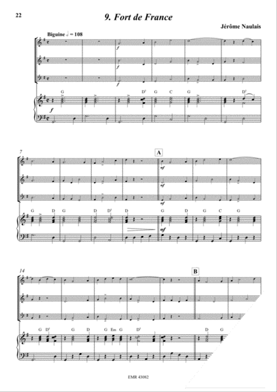 A Musical Journey A Musical Journey Tenor Recorder scores gallery preview page 12