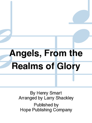 Book cover for Angels from the Realms of Glory