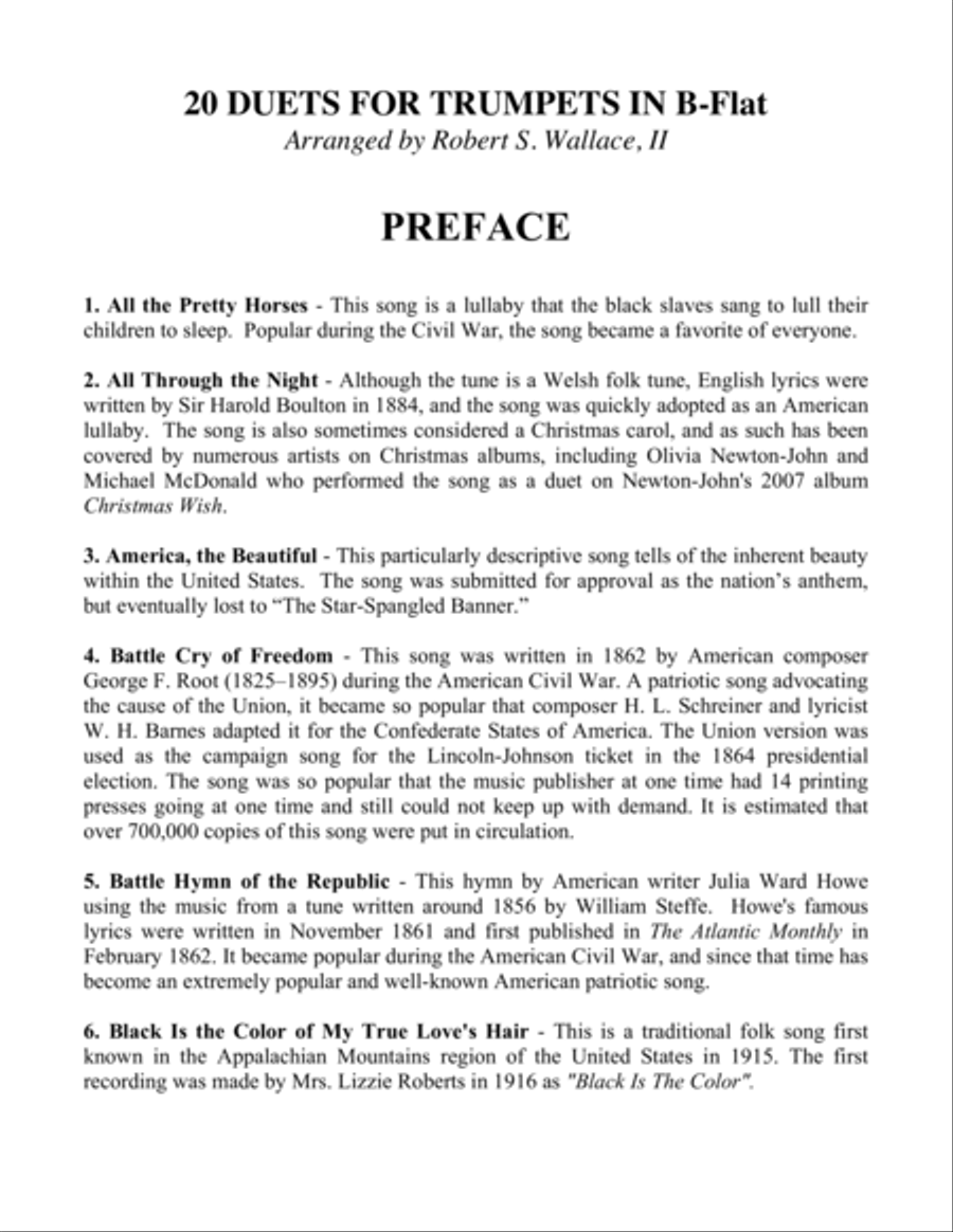 26 Etudes for Trumpet 26 Etudes for Trumpet Brass Duet scores gallery preview page 1