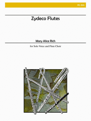 Book cover for Zydeco Flutes for Flute Choir