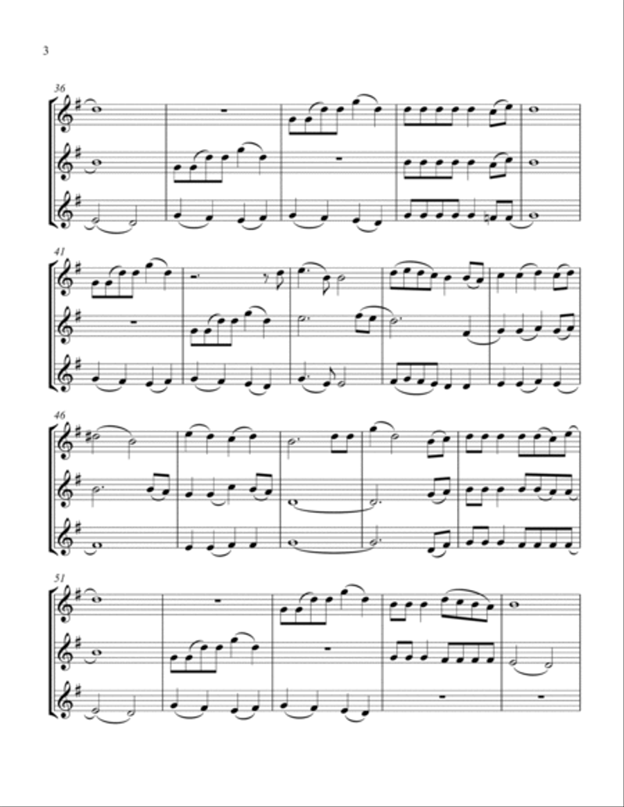 Do You Hear What I Hear String Trio scores gallery preview page 4