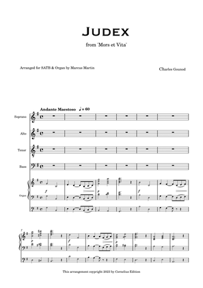Judex from 'Mors et Vita' for choir and organ