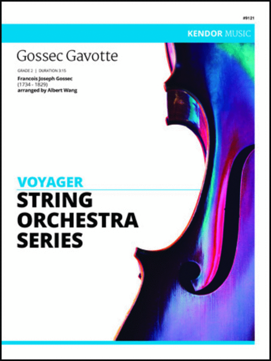 Gossec Gavotte (Score) String Orchestra scores gallery preview page 1