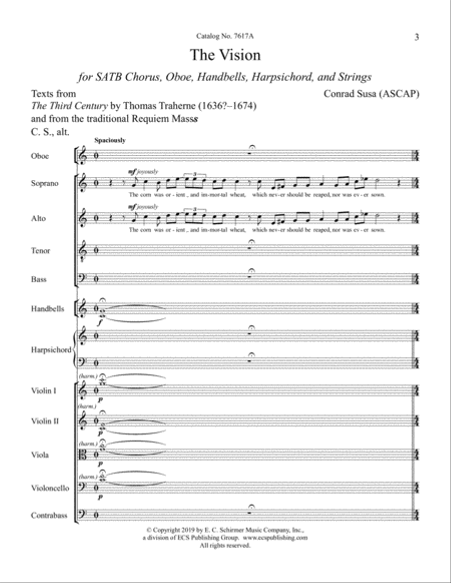 The Vision The Vision Choir scores gallery preview page 3