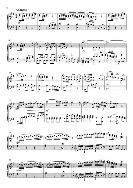 Mozart: Divertimento Kv.136, Piano version image number null