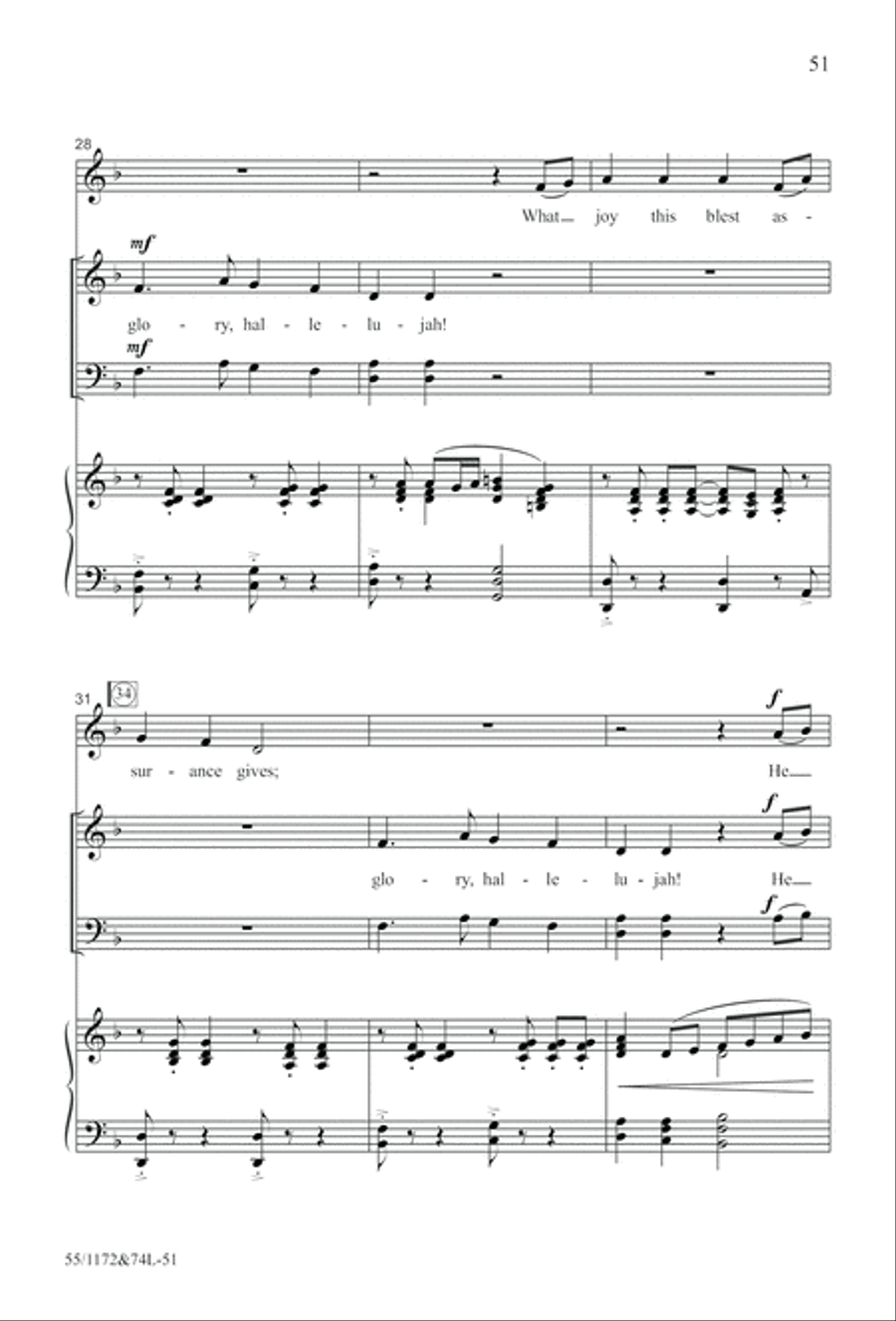 The Easter Story The Easter Story 4-Part scores gallery preview page 52