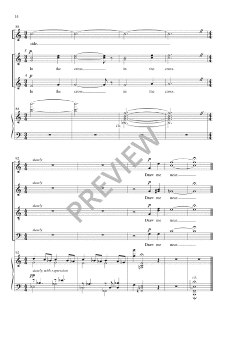 Draw Me Nearer Divisi scores gallery preview page 14