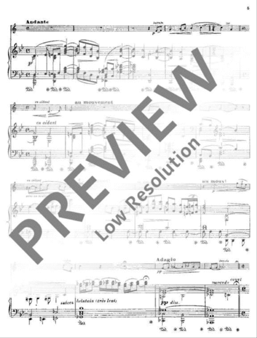 Fantaisie-Caprice Trumpet scores gallery preview page 6