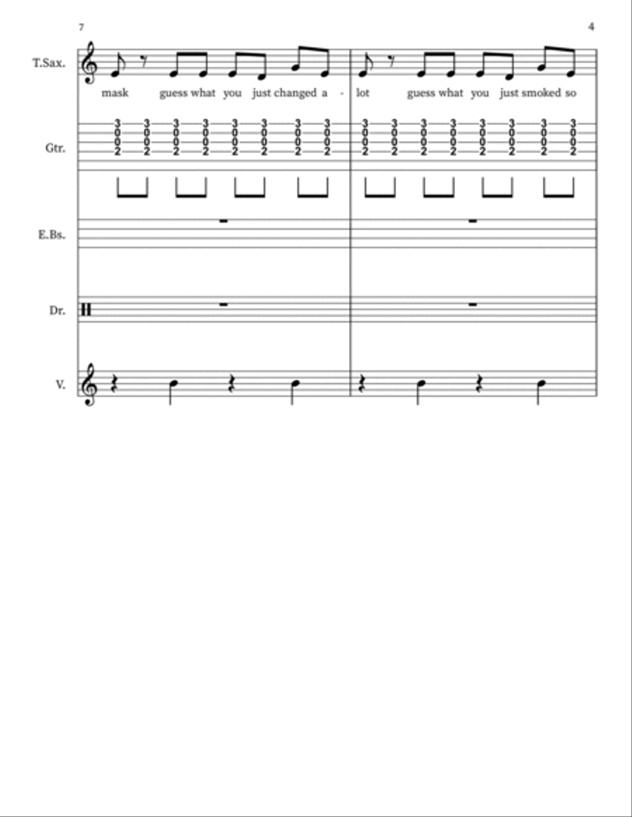 Kirby - FOREVER Kirby - FOREVER Large Ensemble scores gallery preview page 4