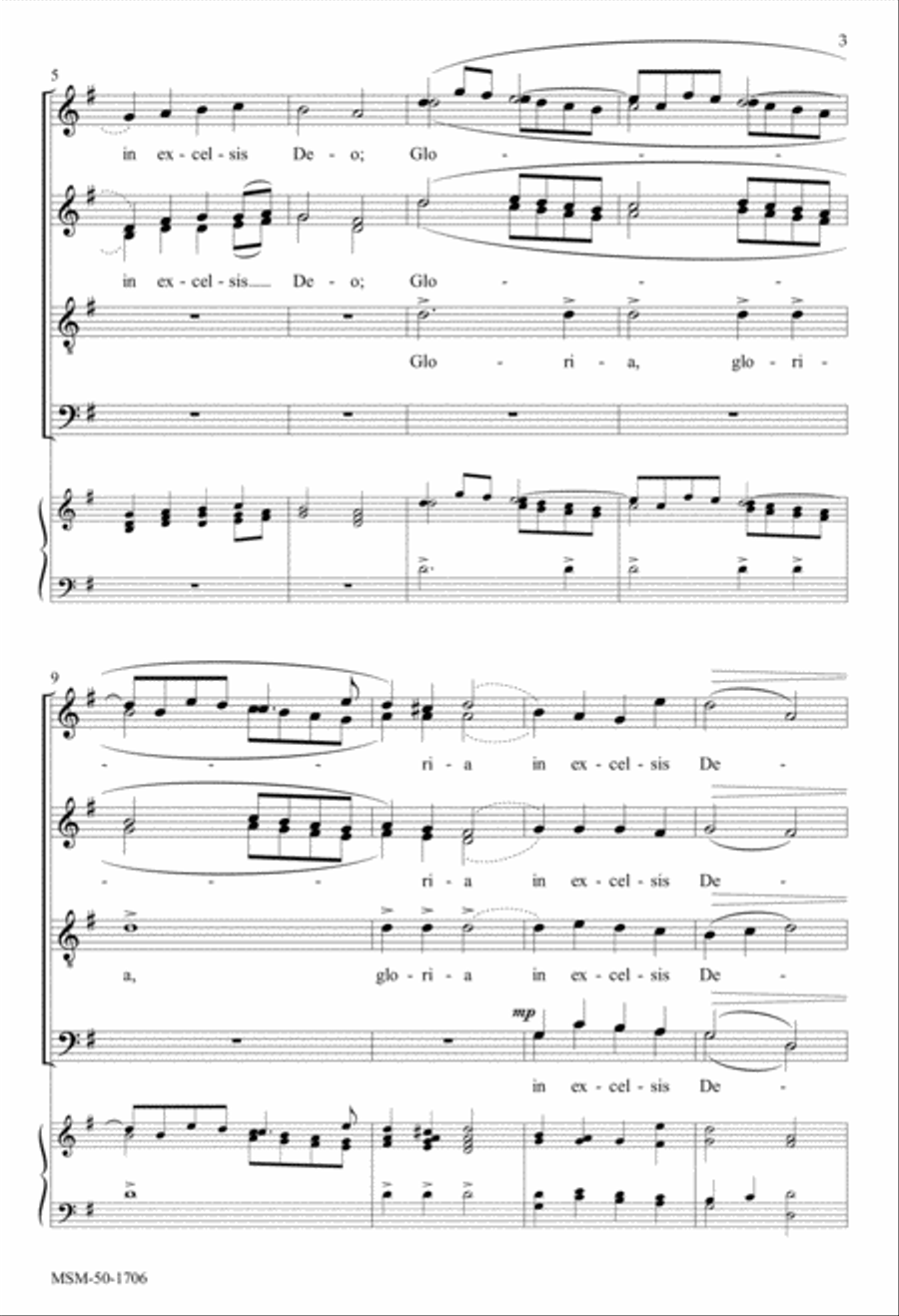 Angels We Have Heard on High Divisi scores gallery preview page 3