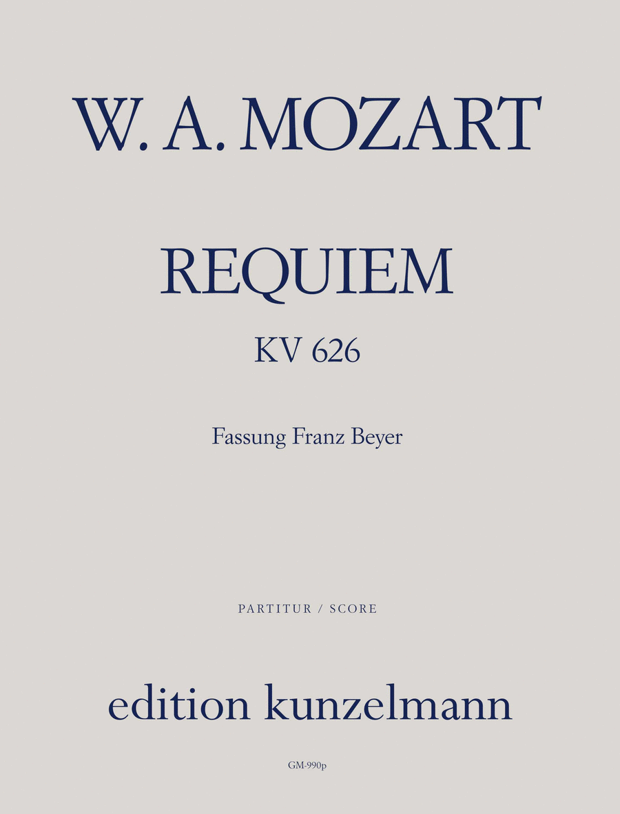 Requiem K.626 (Full Score)