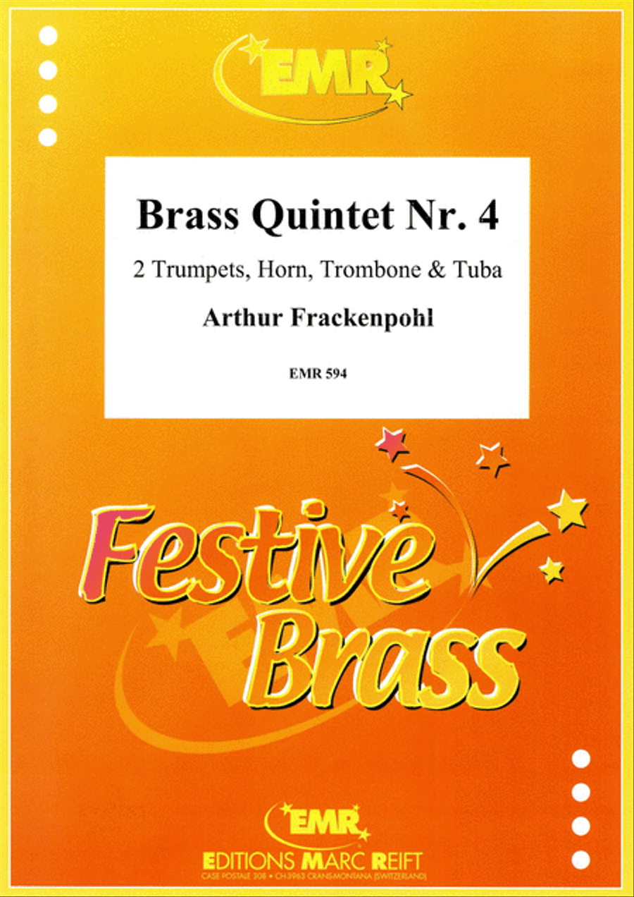 Brass Quintet No. 4 Brass Quintet scores gallery preview page 1