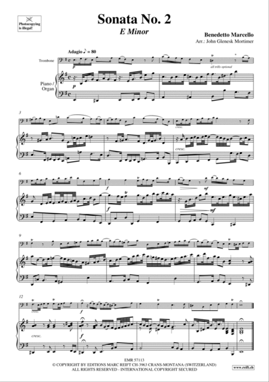 Sonata No. 2 Organ scores gallery preview page 4