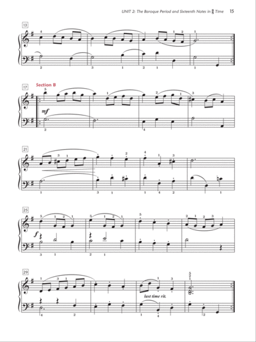Premier Piano Express, Book 4 Piano Method scores gallery preview page 12