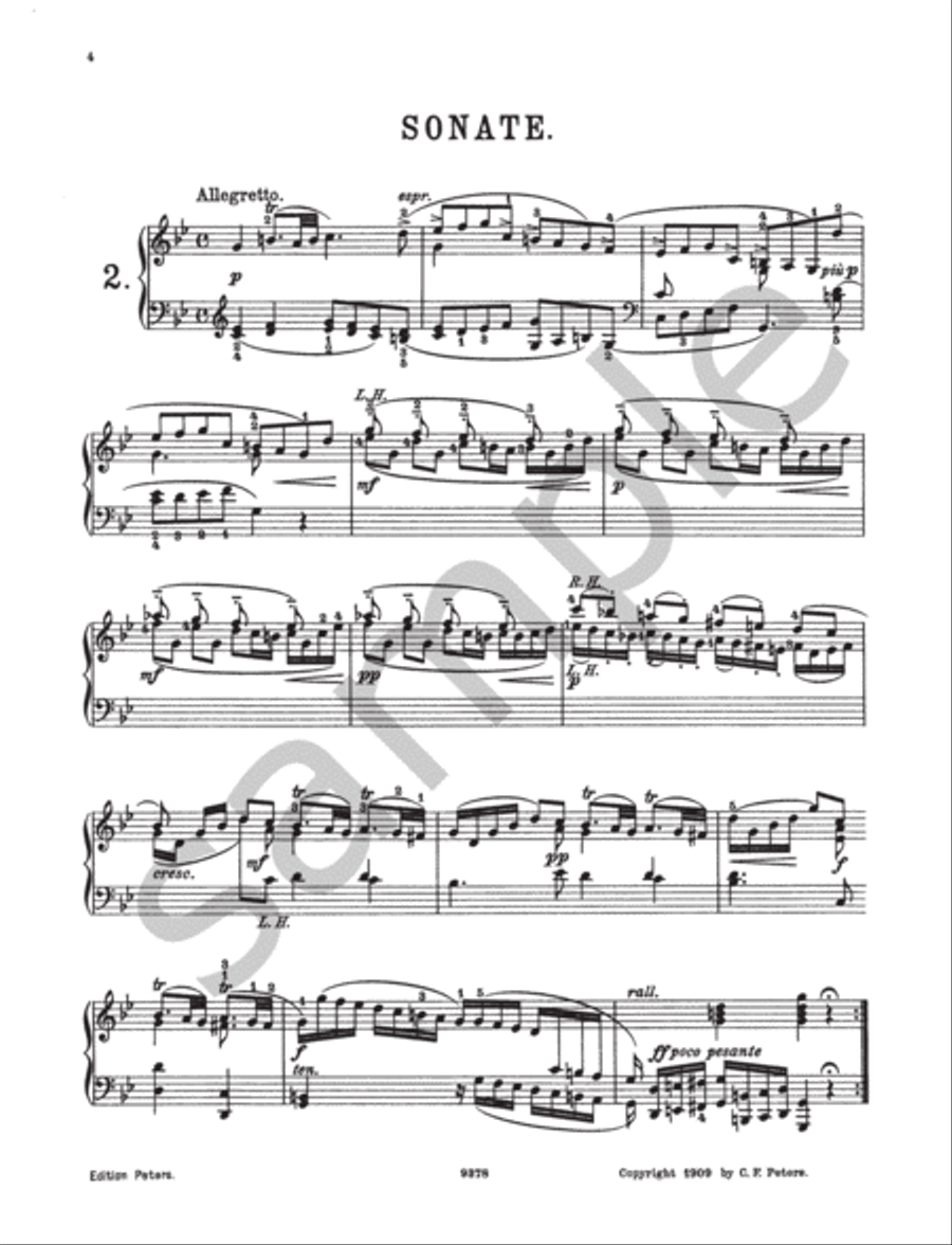 24 Sonatas (in progressive order) Piano scores gallery preview page 4