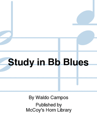 Study in Bb Blues