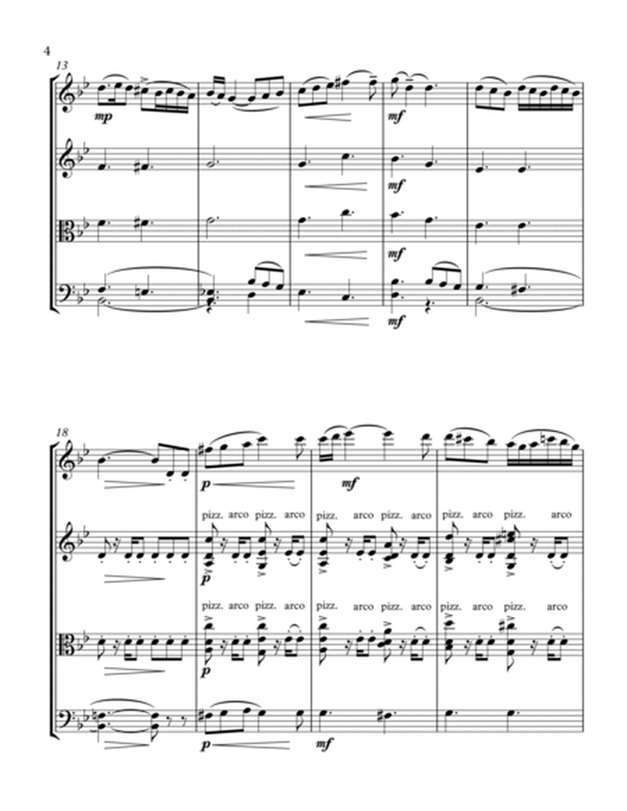 ORIENTALE, César Cui, String Trio, Intermediate Level for 2 violins and cello or violin, viola and c image number null