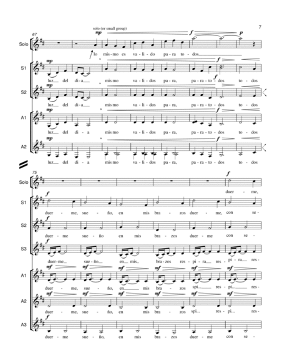 Tabula Rasa A Cappella scores gallery preview page 7